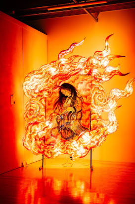 [“ENBU (Flame Dance)” from AKUTAGAWA Ryunosuke’s “JIGOKU-HEN”]