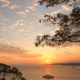 Sunset over Seto, OKIMOTO Yuji