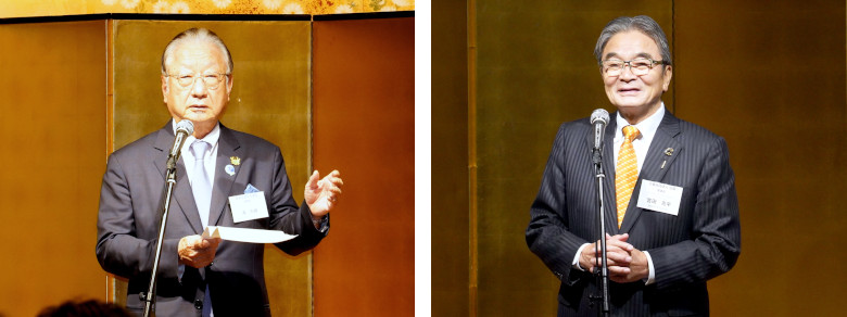 Left: TAKI Hisao / Right: MIYATA Ryohei